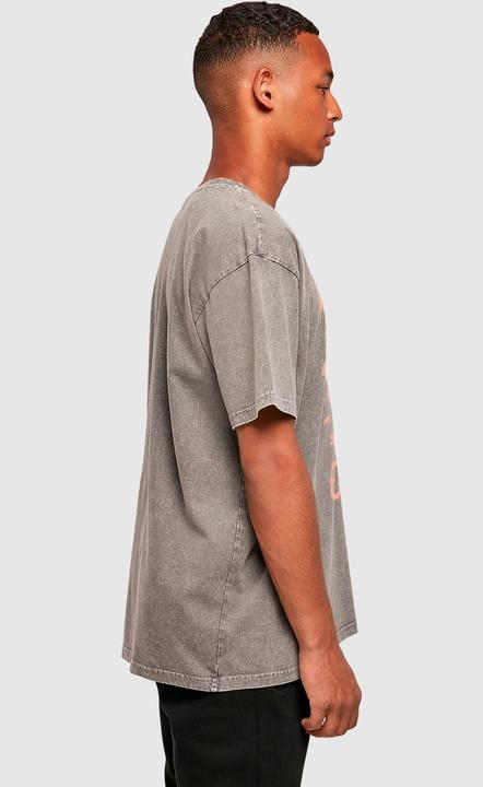 Produktbild Merchcode Ozzy Osbourne - Pink Bat Acid Washed Oversize Tee - 195281 (M)