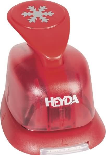 Produktbild Heyda Motivstanzer für Karton bis 220g/qm Schneeflocke klein 15x15mm