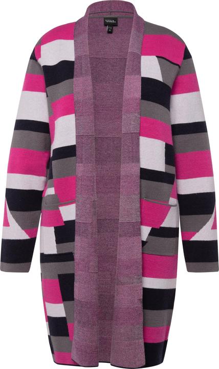 Actual product image Ulla Popken Mixed Print Longline Cardigan (50, 52)