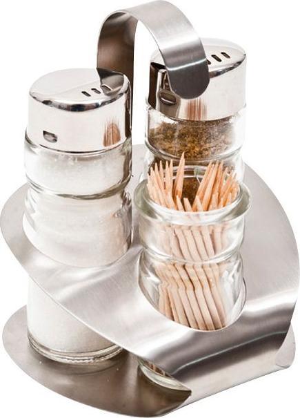 Eva- Kochen und Haushalt Menage Amalfi Inox 3-teilig