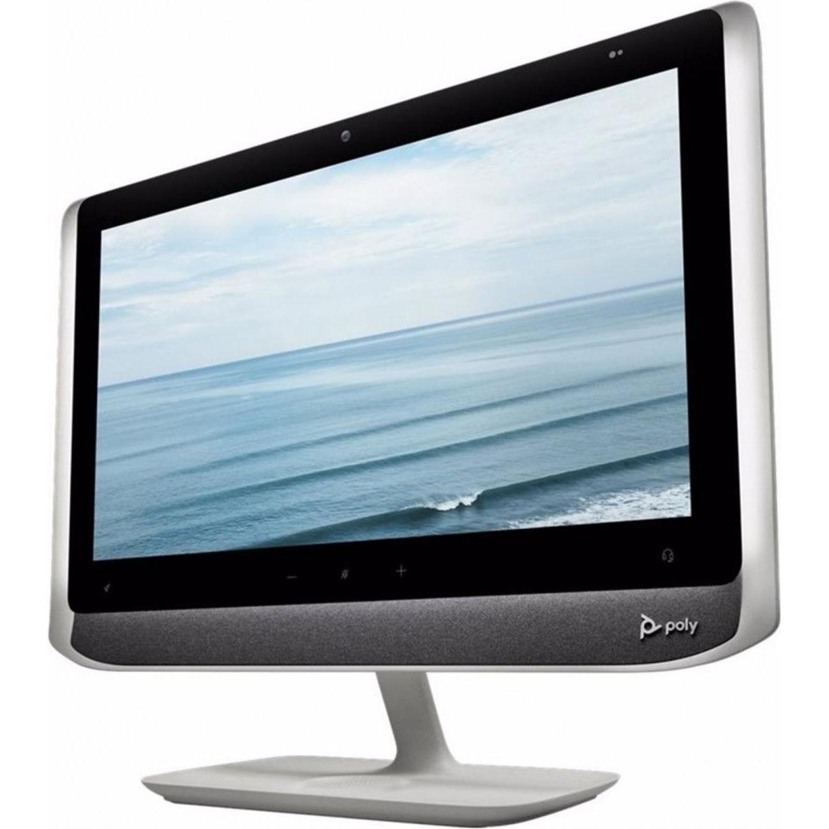 Poly Studio P21 - LCD-Monitor - 54.6 cm (21.5"), Konferenzgerät, Weiss