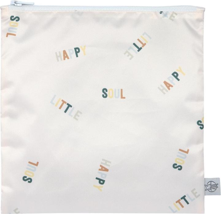 Produktbild Lässig Nahrungsbehälter & Portionierer Frühstücksbeutel 2er Pack Snack Bag - Happy