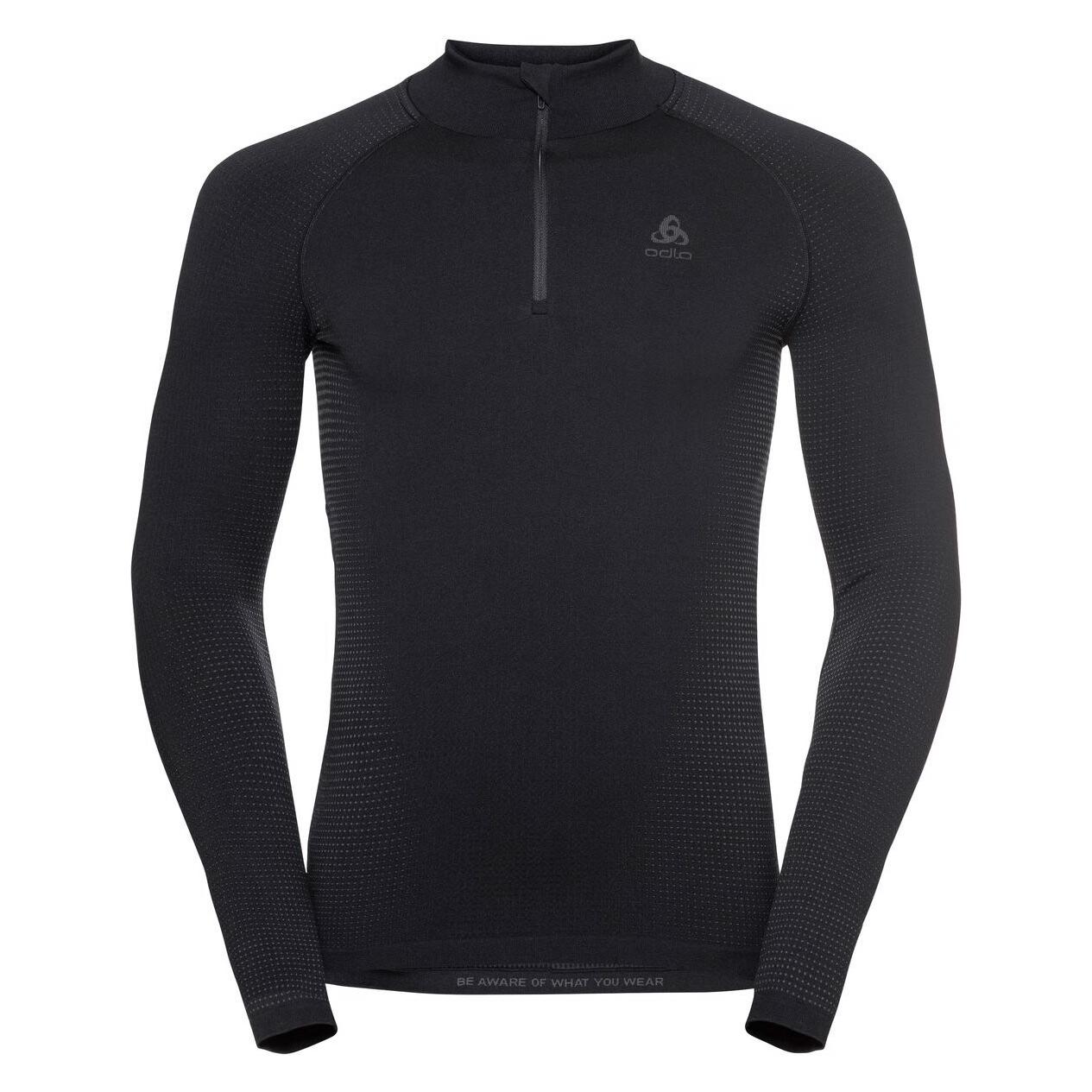 Odlo, Herren, Funktionsshirt, Performance Warm (S), Schwarz, S