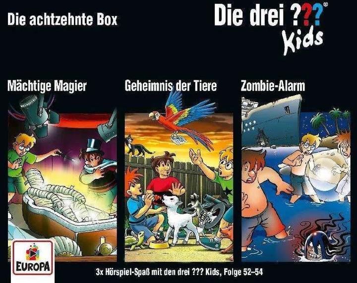 Actual product image The Three??? Kids,3er Box.18,CD (German)