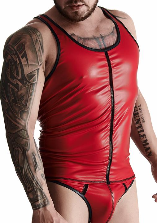 Produktbild Regnes Fetish Planet Wetlook Men's sleeveless t-shirt (XXL)