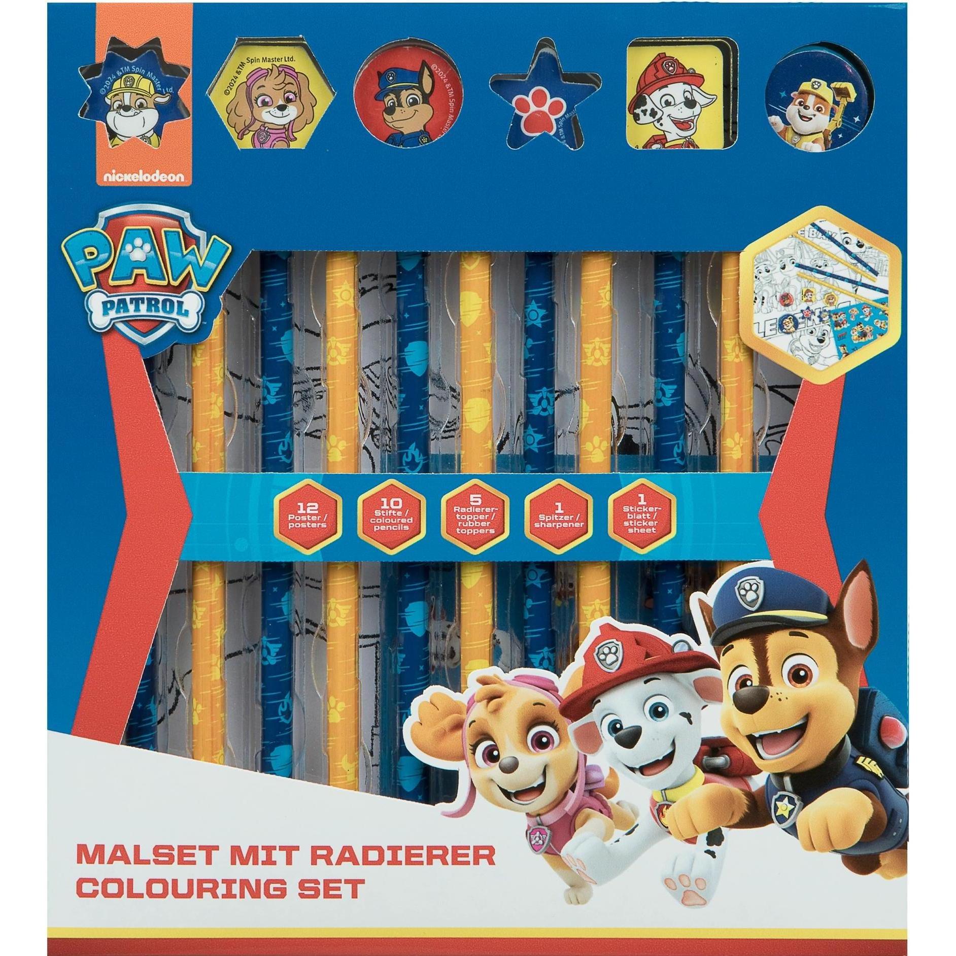 Undercover Paw Patrol Malset teilig