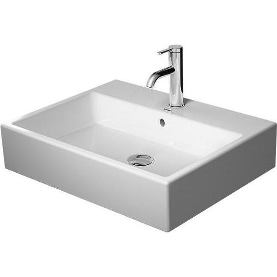 Duravit, Waschbecken, Waschtisch VERO AIR o ÜL m HLB geschli 600x470mm o HL weiss (470 mm, 600 mm)