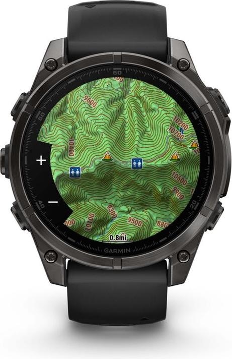 Actual product image Garmin Fenix 8 AMOLED Sapphire Titan (47 mm)
