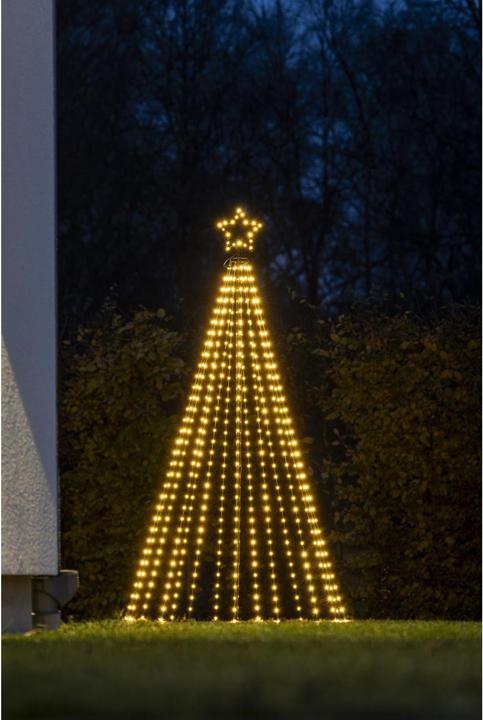 Image du produit Konstsmide LED Tannenbaum Stern 515 bernsteinfarbene LEDs, 6 W
