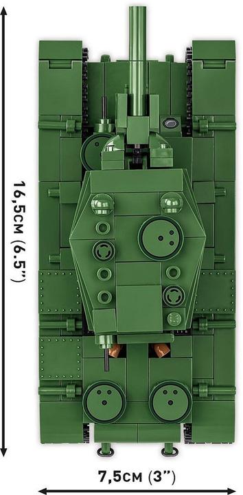 Image du produit Cobi Historical Collection 2731 - KV-2 Panzer WWII, 510 briques de serrage