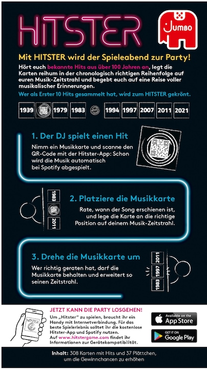 Produktbild Jumbo Hitster (Deutsch)