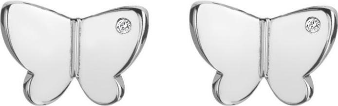 Immagine prodotto Hot Diamonds Incantevoli orecchini a perno in argento con diamanti Flutter DE732