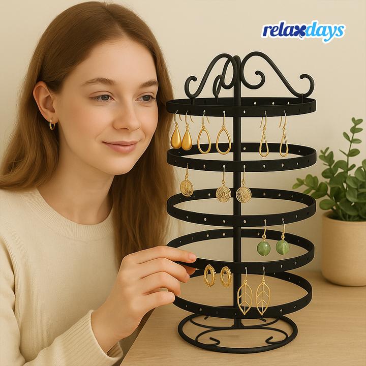 Actual product image Relaxdays Earring holder