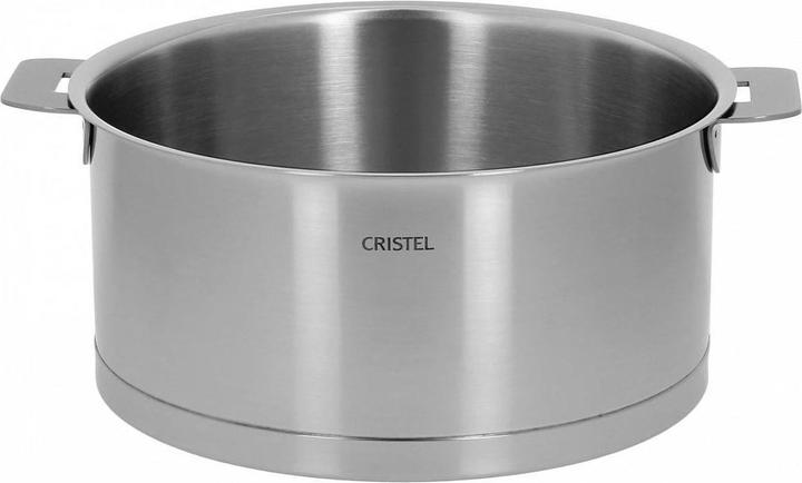 Cristel Strate Amovible Fleischtopf Ø26cm (26 cm, Kochtopf, Edelstahl, Aluminium)