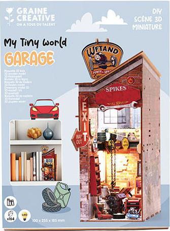 Produktbild Creative Graine 3D Scene Garage Book Nook Modellbausatz