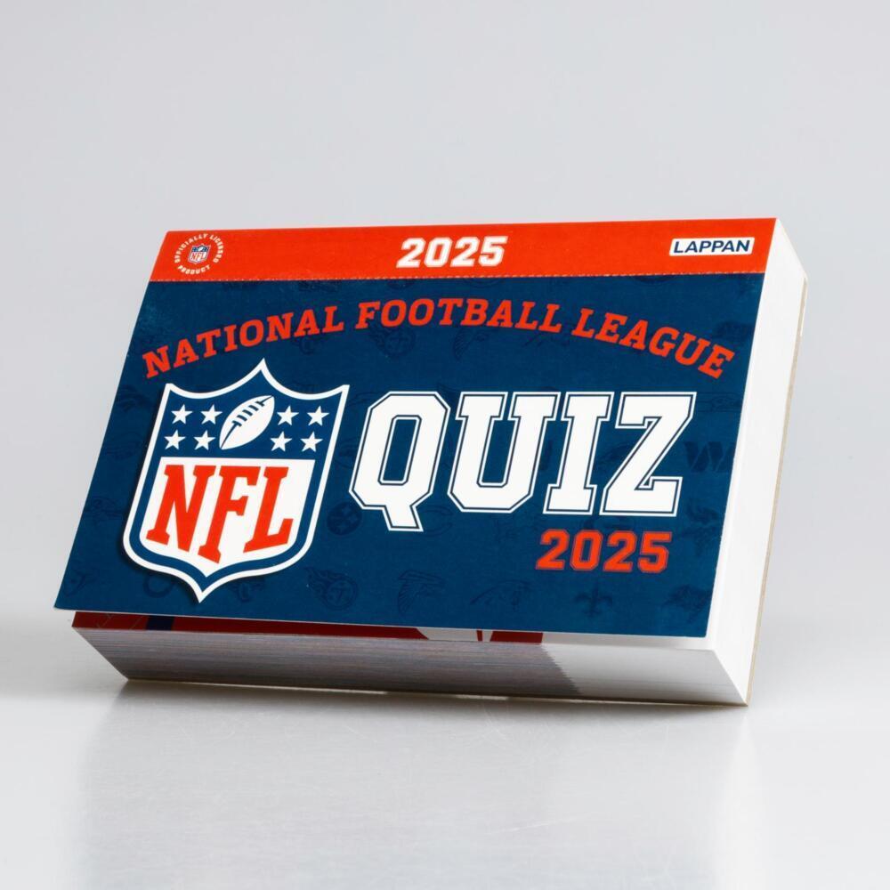 Thumbnail - Lappan, Agenda, NFL Quiz Kalender - 2025 (11 x 16 cm, Deutsch)
