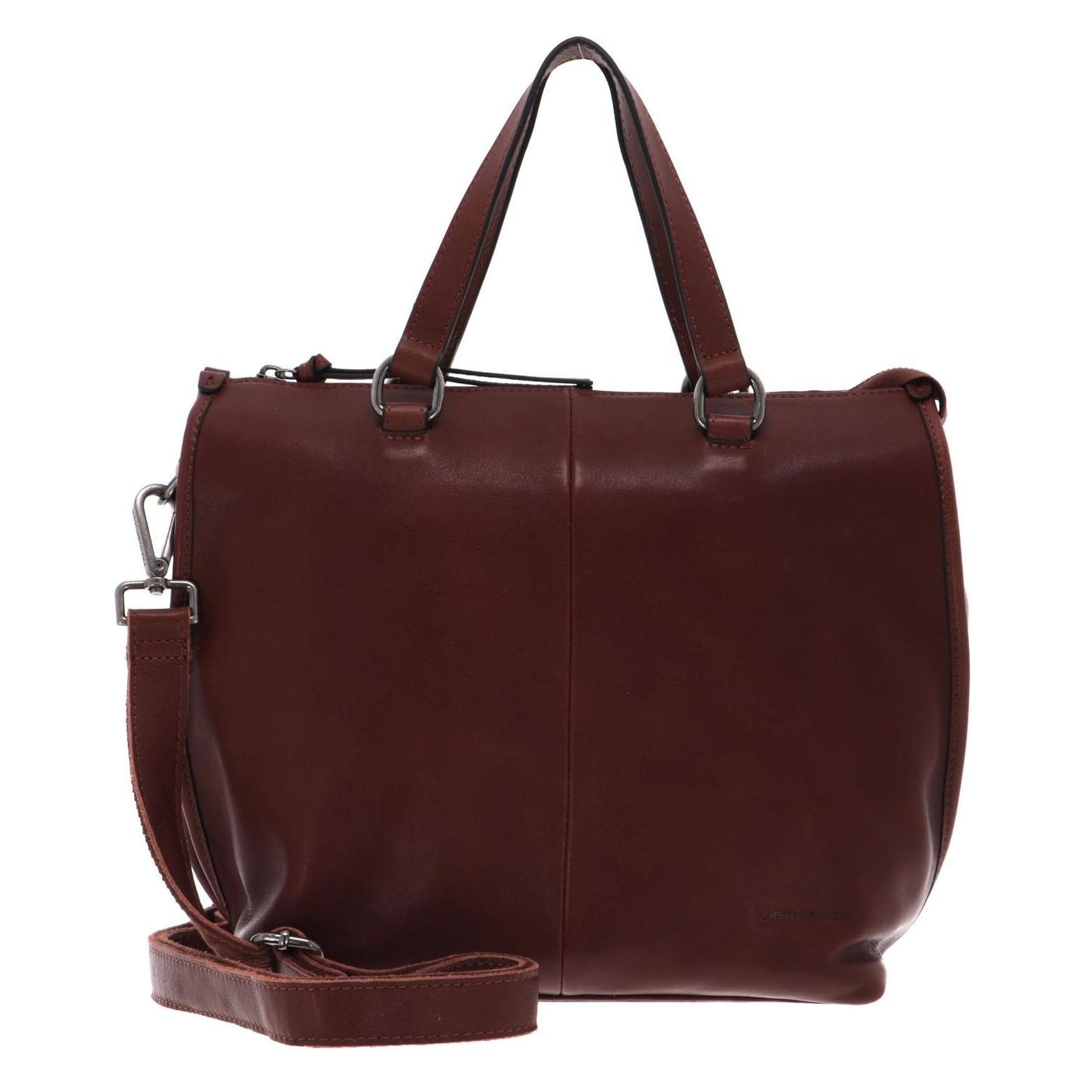 FredsBruder, Damen, Handtasche, Veg Tan Collection Moss Shoulder Bag, Braun