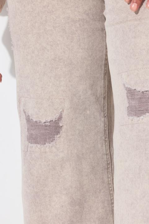 Produktbild Angel of Style Jeans, weites Bein, Destroy-Effekte, 5-Pocket (46)