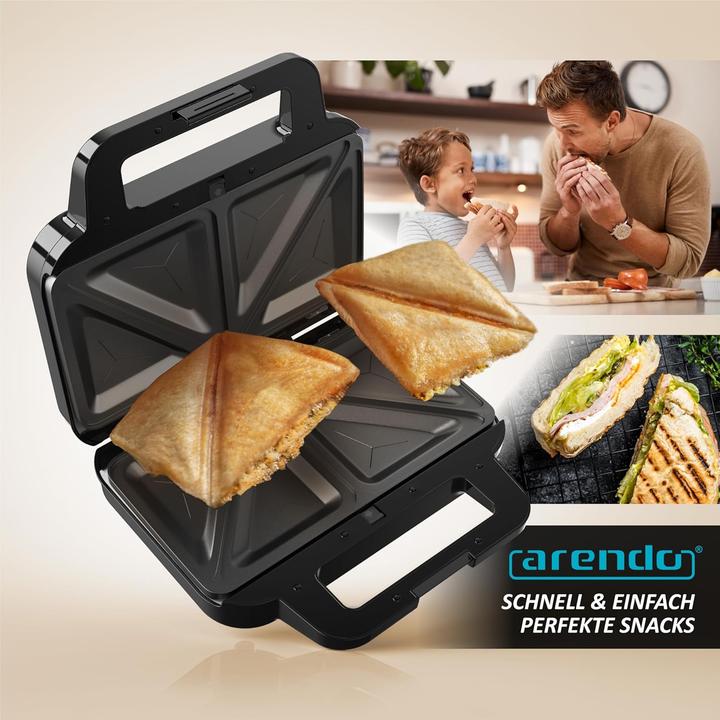 Produktbild Arendo Sandwichmaker mit Wechselplatten