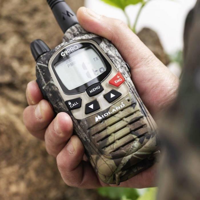 Actual product image Midland G9 Pro C923.S5 PMR radio