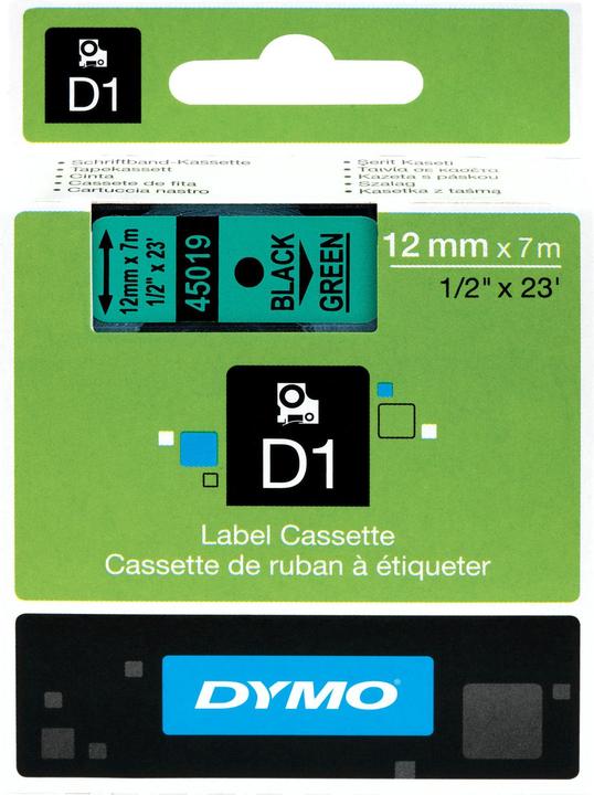 Produktbild Dymo S0720590 (1.20 cm, Schwarz)