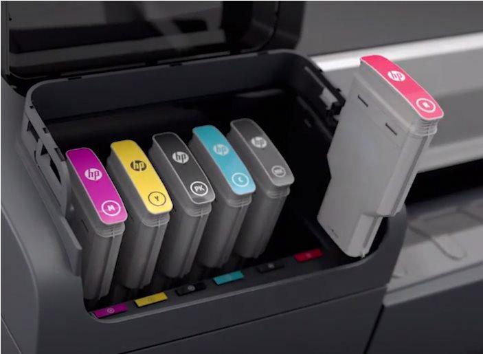Produktbild HP Tinte Large Format magenta Orig.Nr. F9K01A (M)