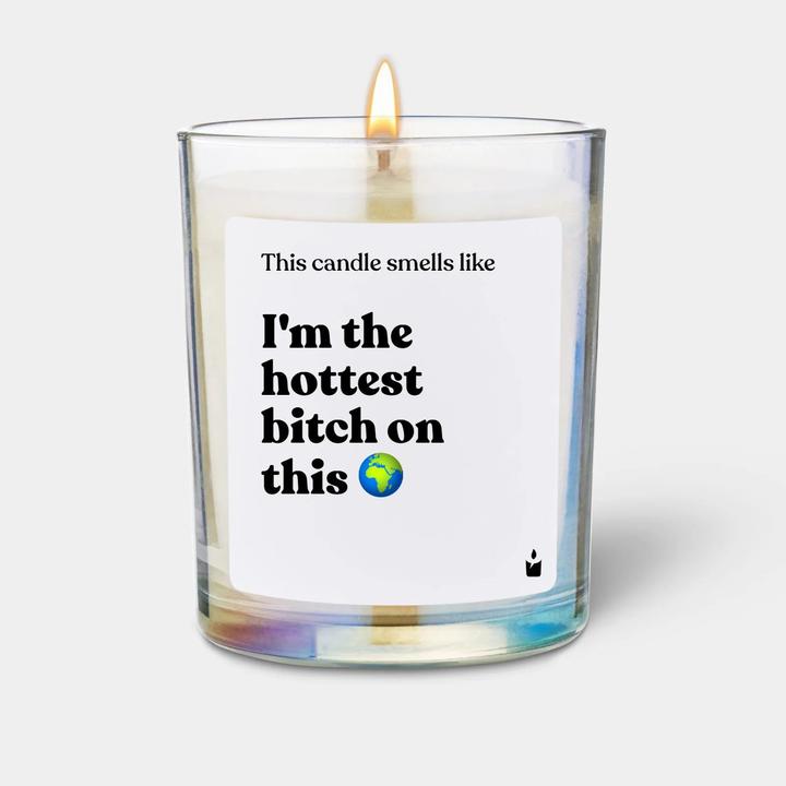 Immagine prodotto Chatty Candles Candela profumata Woody Sono la puttana più sexy del pianeta