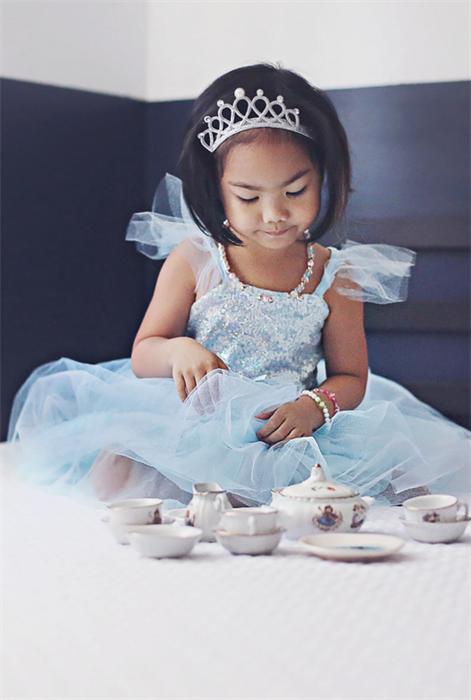 Image du produit Great Pretenders bleu Robe de princesse 7-8 (122, 128, 122, 128)