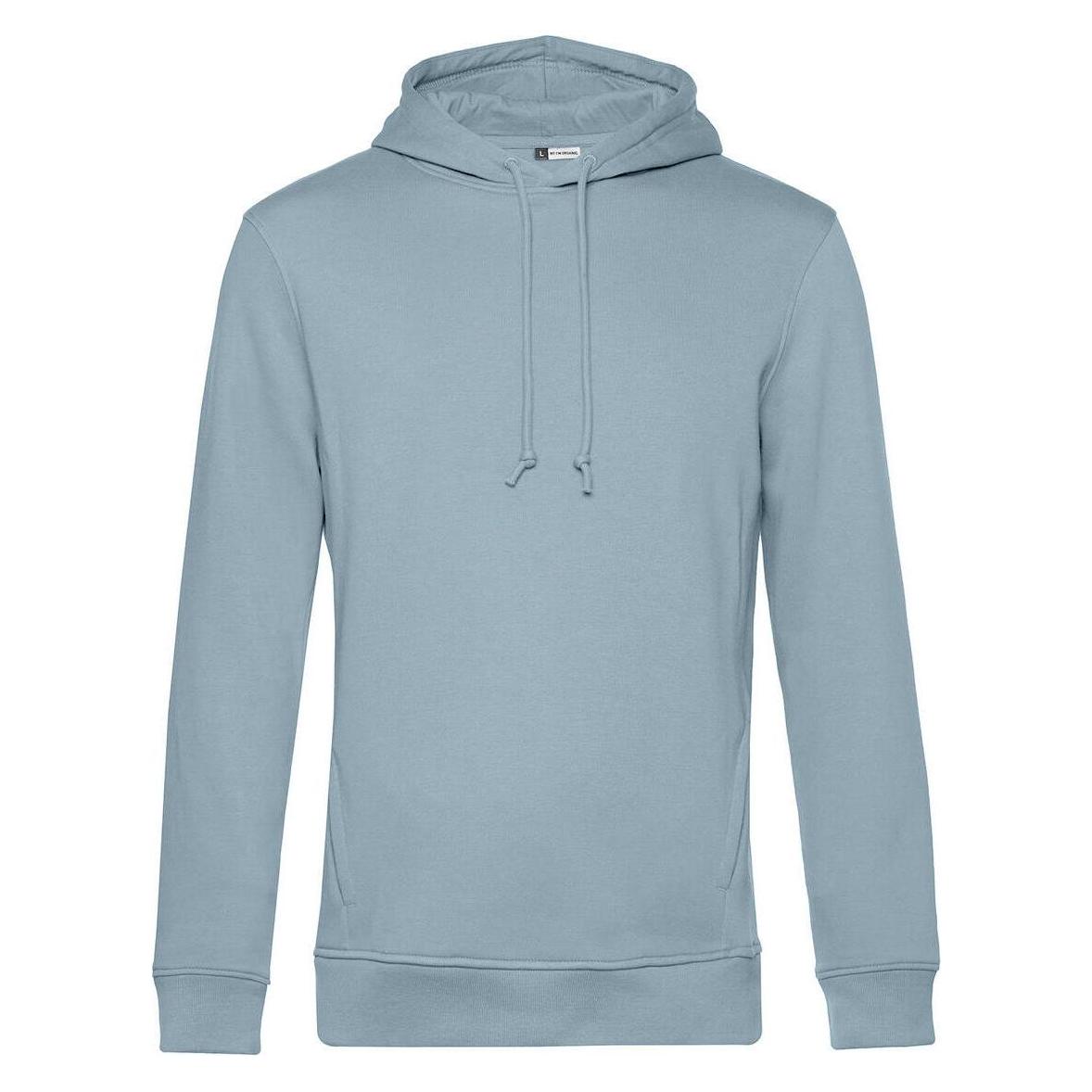 B&C, Herren, Pullover, Organic, Blau, (M)