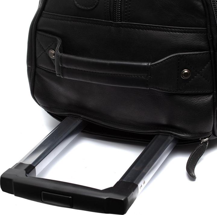 Produktbild The Chesterfield Brand Chesterfield Brand Leren Trolley Reistas Zwart Jayven (42 l)