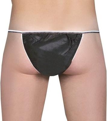 Produktbild You Nails Wellness Einweg-Slip Männer schwarz 100 Stk.