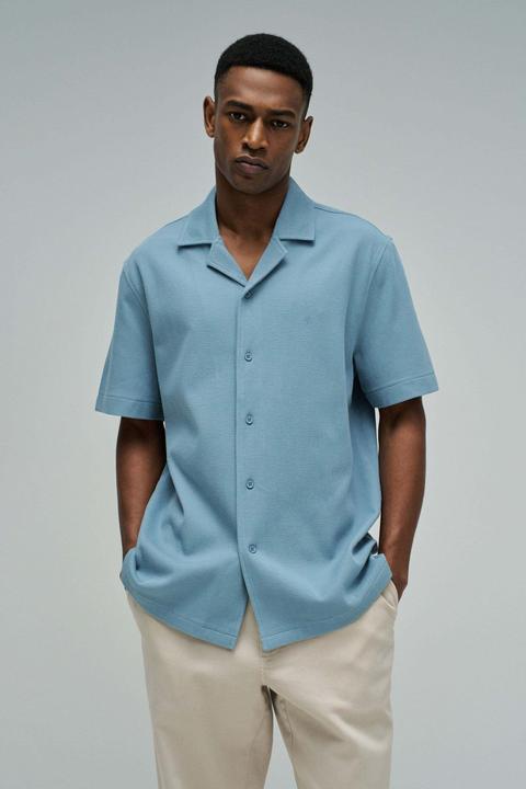 Produktbild Salsa Jeans Kurzarmhemd Textured Waffle (S)