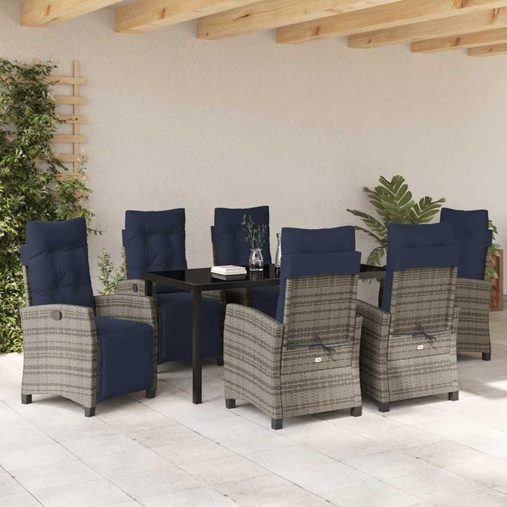 Actual product image vidaXL Garten Essgruppe (160 x 160 x 73 cm)