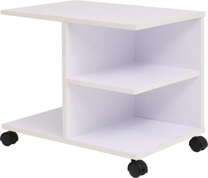 Image du produit vidaXL Beistelltisch mit Rollen (50 x 35 x 42 cm)