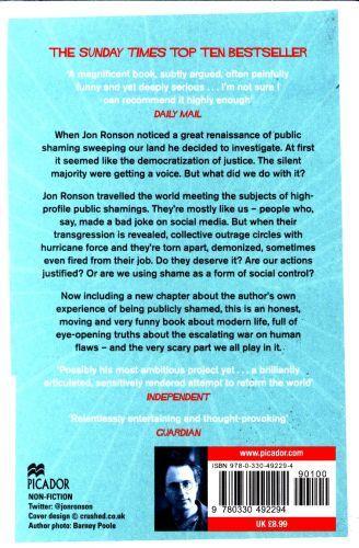 Produktbild So You've Been Publicly Shamed (Englisch, Jon Ronson, 2015)