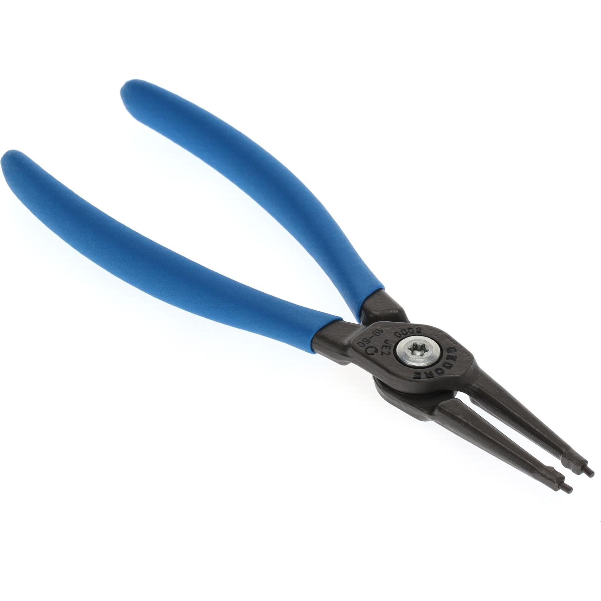 Gedore, Zange, 8000 JE 2 Montagezange für Innensicherungsringe gerade 19-60mm (182 mm)