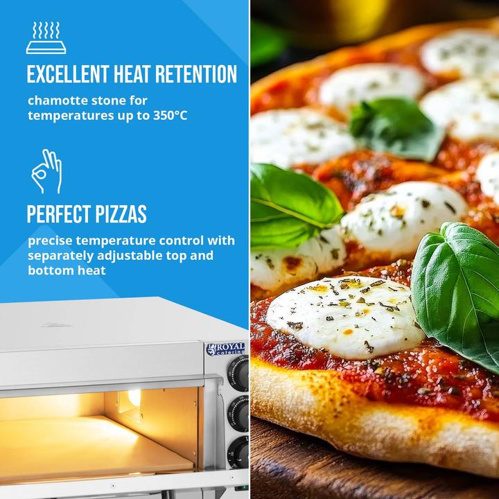 Actual product image Royal Catering RCPO-2000-1PE (Pizza oven Gastro)