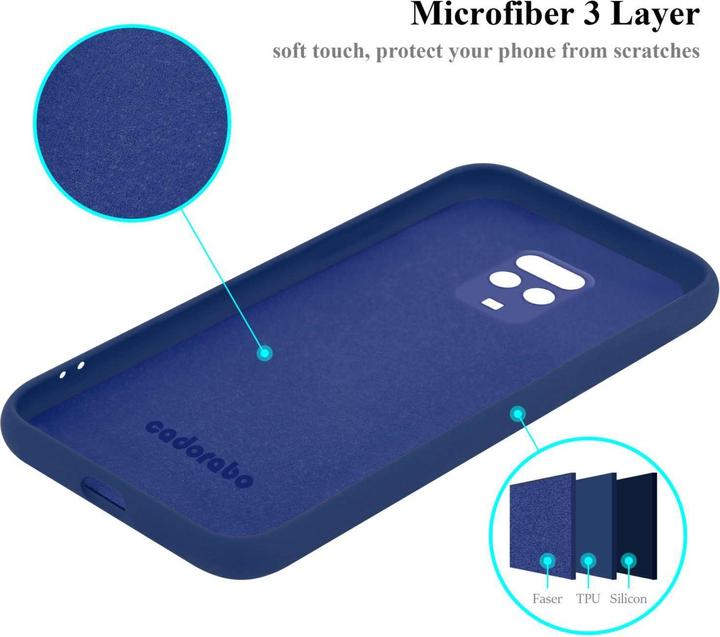 Actual product image Cadorabo Custodia per Xiaomi RedMi NOTE 9 PRO / NOTE 9S TPU Liquid Silicone Case (Xiaomi Redmi Note 9 Pro, Xiaomi Redmi Note 9S)