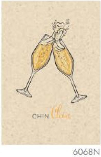 Produktbild Glückwunschkarte Chin Chin 12.2 x 17.5 cm, Papierformat (1 Stk.)