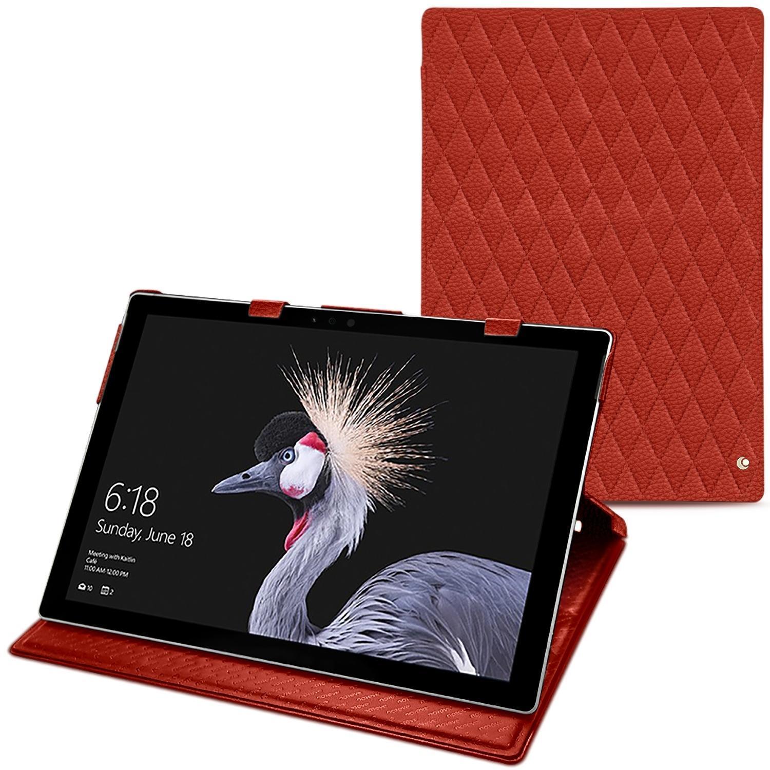Noreve Lederschutzhülle (12.30", Microsoft), Notebooktasche, Orange