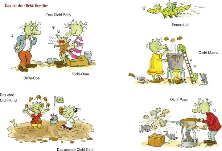 Produktbild Die Olchis im Land der Dinos (Deutsch, Erhard Dietl, 2018)