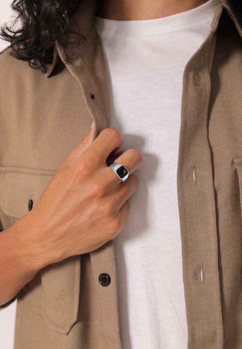 Actual product image Kuzzoi Signet ring (58, 925 Silver)