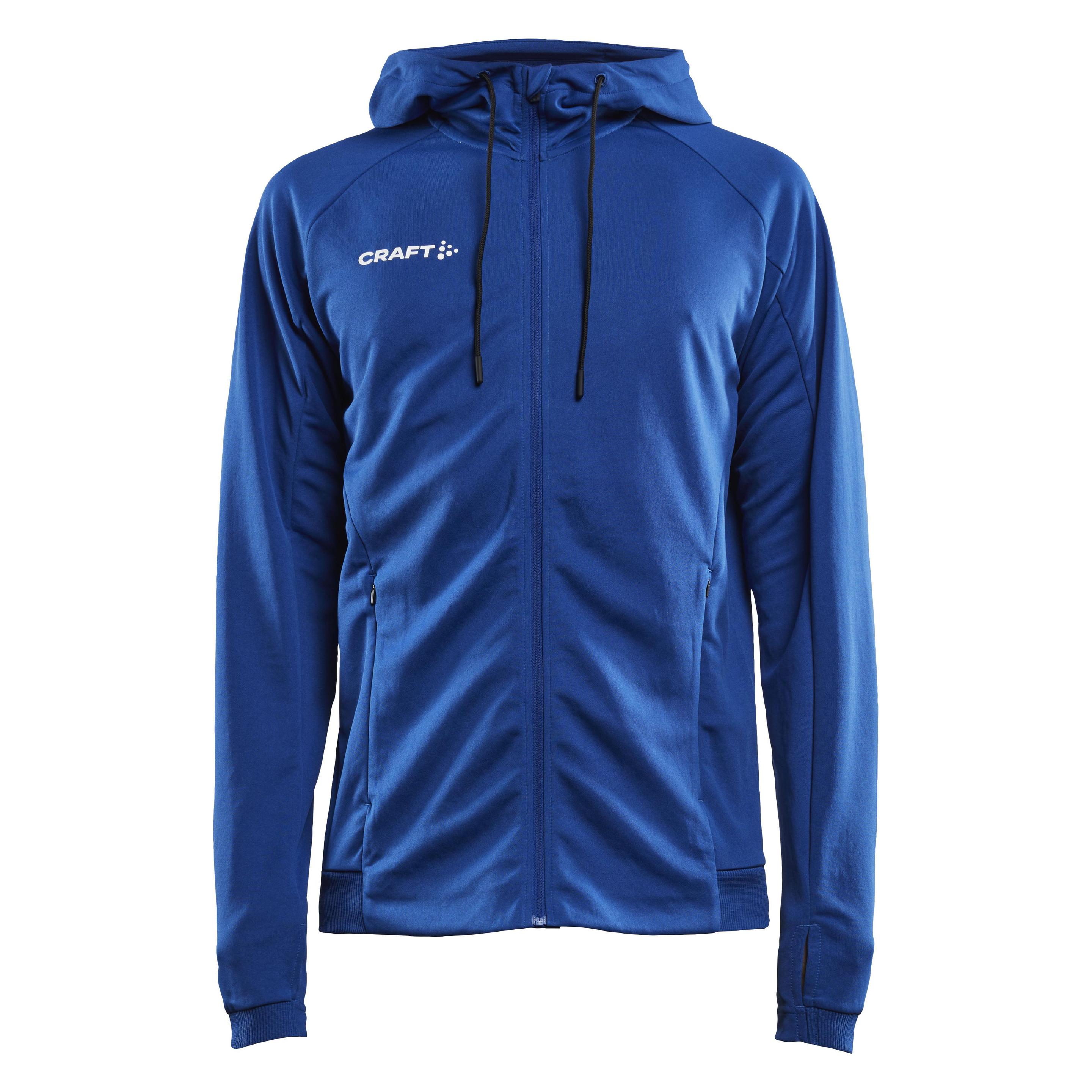 Craft, Herren, Trainingsjacken, Evolve Hood Jacket M (M), Blau, M