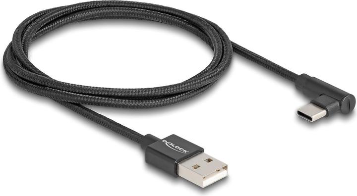 Image du produit Delock Câble USB 2.0 Type-A mâle vers USB Type-C mâle gew (1 m, USB 2.0)