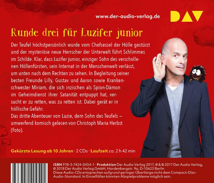 Produktbild Luzifer junior Teil 3: Einmal Hölle und zurück (Christoph Maria Herbst, Jochen Till, Raimund Frey, Deutsch)