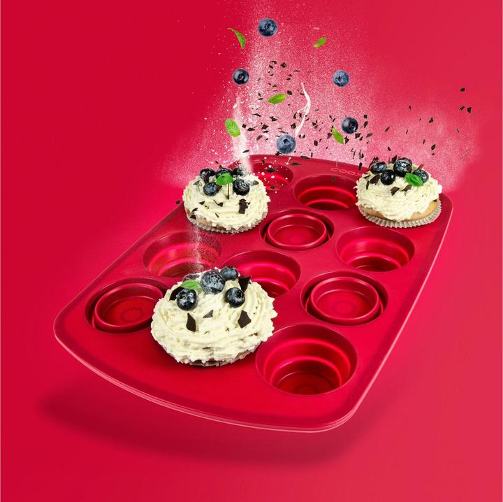 Actual product image Coox Muffin baking tin 12 cavities (7 cm)