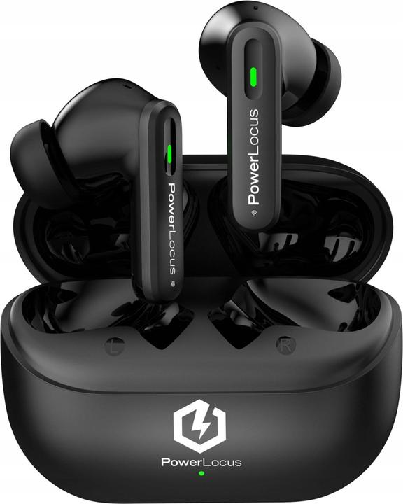 PowerLocus Fit Bluetooth-Earphones mit ANC (ANC, 5 h, Wireless)