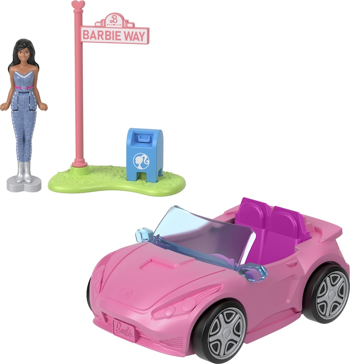 Produktbild Barbie Mini BarbieLand Puppe und Cabrio