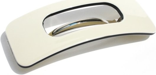 MOLIABAL clip per capelli in ebano e avorio n. 428