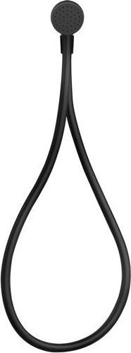 Immagine prodotto Gessi HI-FI, set gomito di collegamento a parete 1/2, flessibile doccia nero opaco 1,50 m, doccia an (9 l/min)